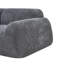 Canapé modulaire surdimensionné en velours courbé Boneless-1729656434