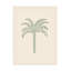 Palmier beige et vert sur toile par pictufy studio print