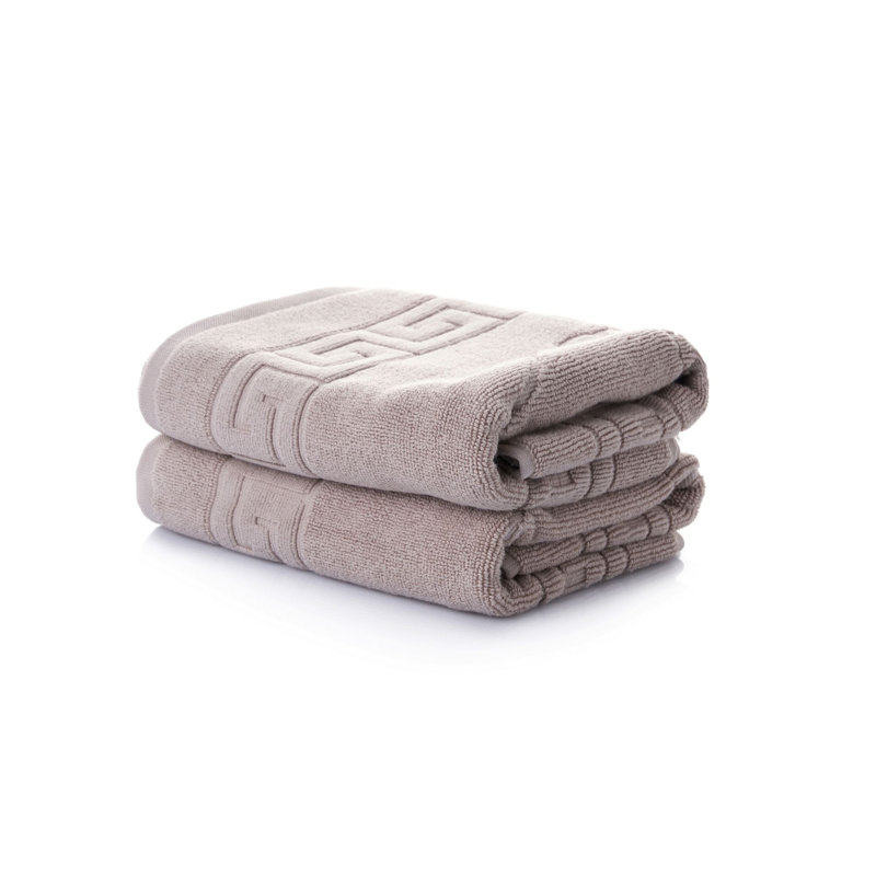 Ensemble de tapis de bain (2 pièces), Beige