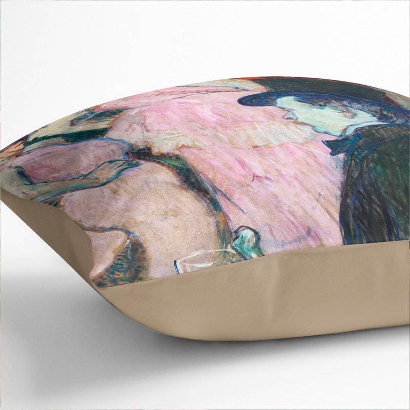 Square Cushion, 55cm H x 55cm W x 20cm D, Stone
