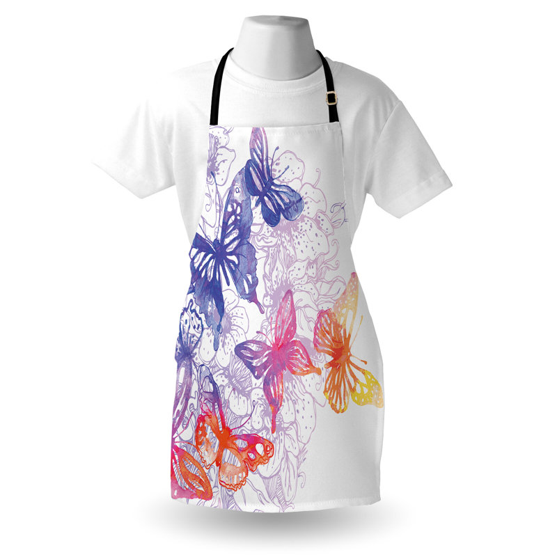 No Pattern Bib Apron