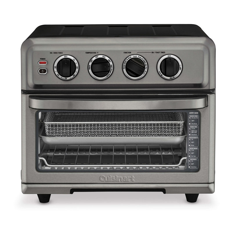 Cuisinart Air Fryer Toaster Oven with Grill, Black