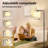 65" Arched Floor Lamp, Brightness & Color (LED Bulb Included)