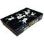 Hand Painted Oriental Blossom Jewellery Box