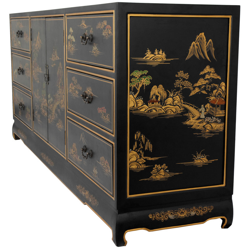 6 Drawer Combo Dresser