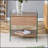 Bedside table with drawers