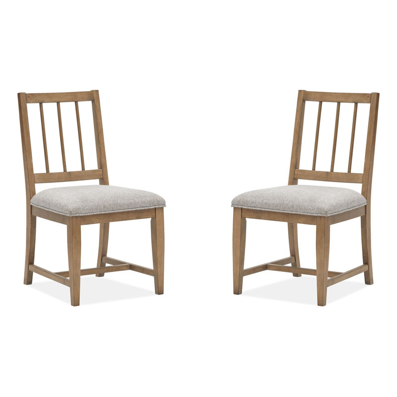 Chaise d'appoint Melita avec siège rembourré, Gris