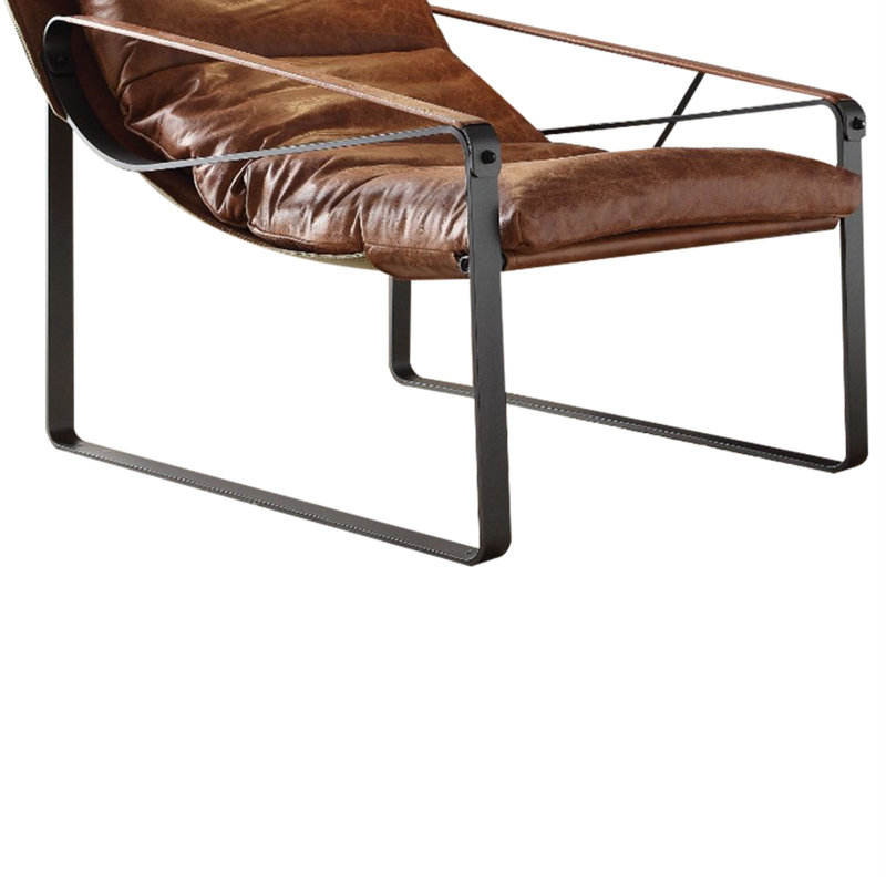 Méridienne en cuir 38 po Linde