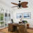 52-Inch Ceiling Fan With Light, Remote Control