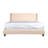Elegant King Upholstered Transitional Bed