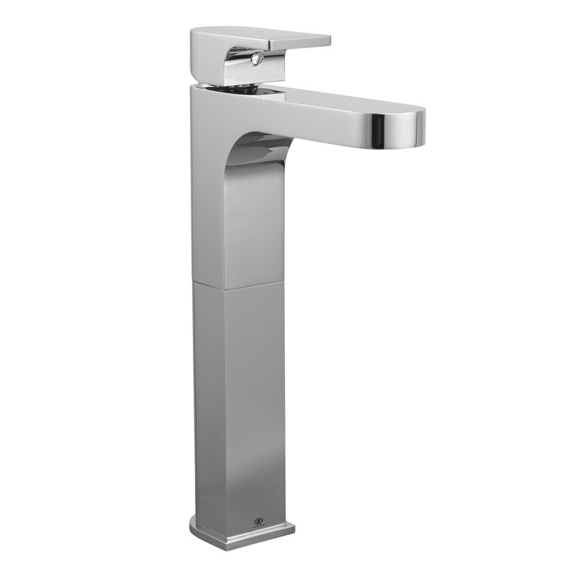 Equility Lyndon SL Vessel Sink Bathroom Faucet with Drain Assembly, Polished Chrome