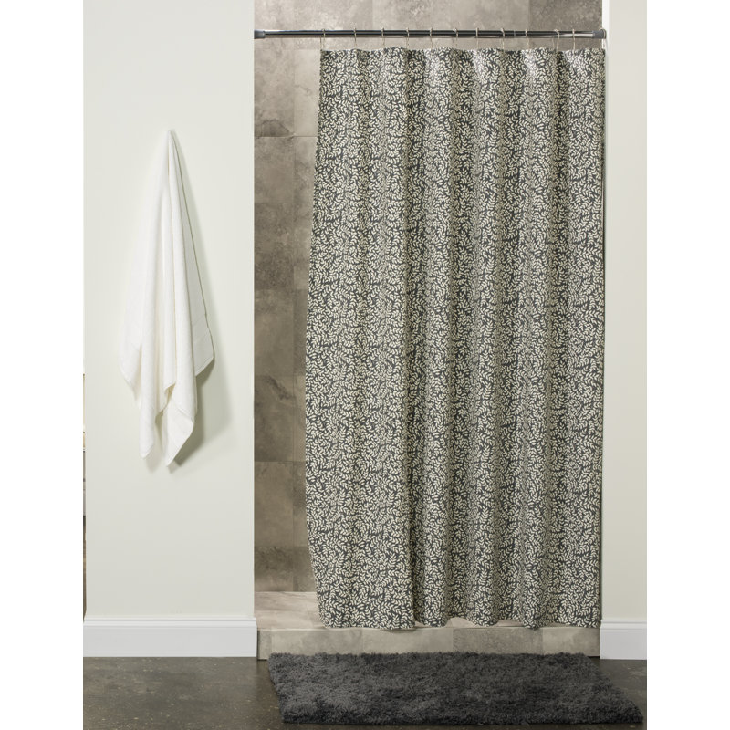 Rideau de douche en coton