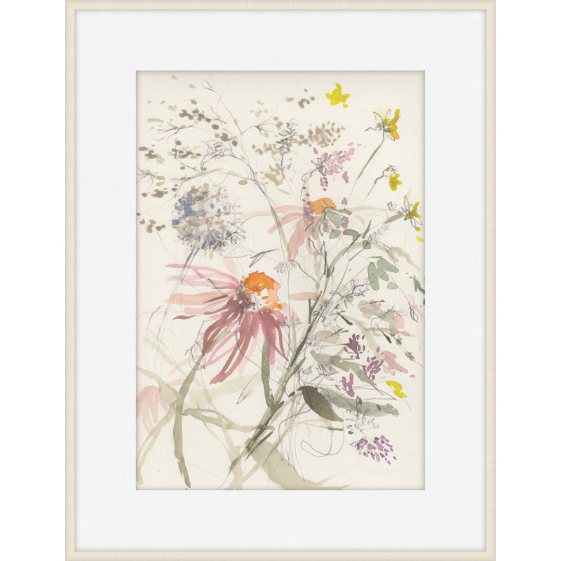 Echinacea 1 Print, 28" H x 24" W