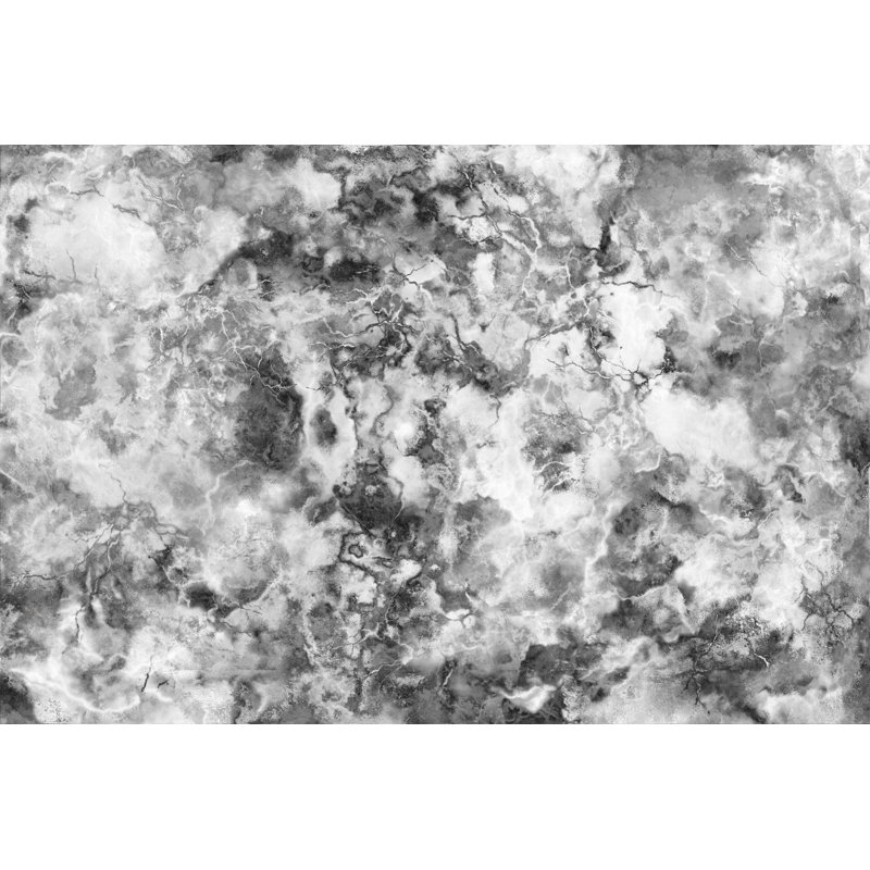 Coloured Marble - Wrapped Canvas Painting, 20cm H x 30cm W