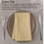 Serviette carrée en polyester et coton-1108139887