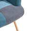 Nadeau Upholstered Linen Blend Terry Cloth With Footstool Lounge Chair-347696207