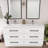 Victoria 58.9 " W Freestanding Standard 2 Double Vanity Bathroom Vanity With Acrylic Top-98195205