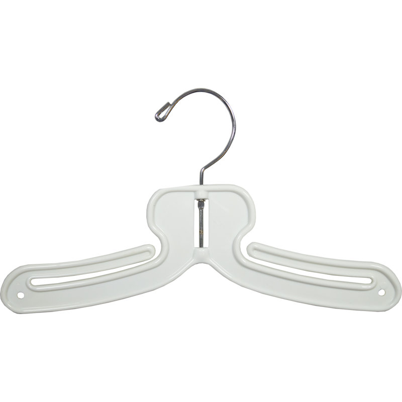 Cintre en plastique pour enfants, Blanc, 50