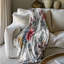 Blossom Cascade Design - Couverture Sherpa de qualité supérieure 1 pièce-2069603836