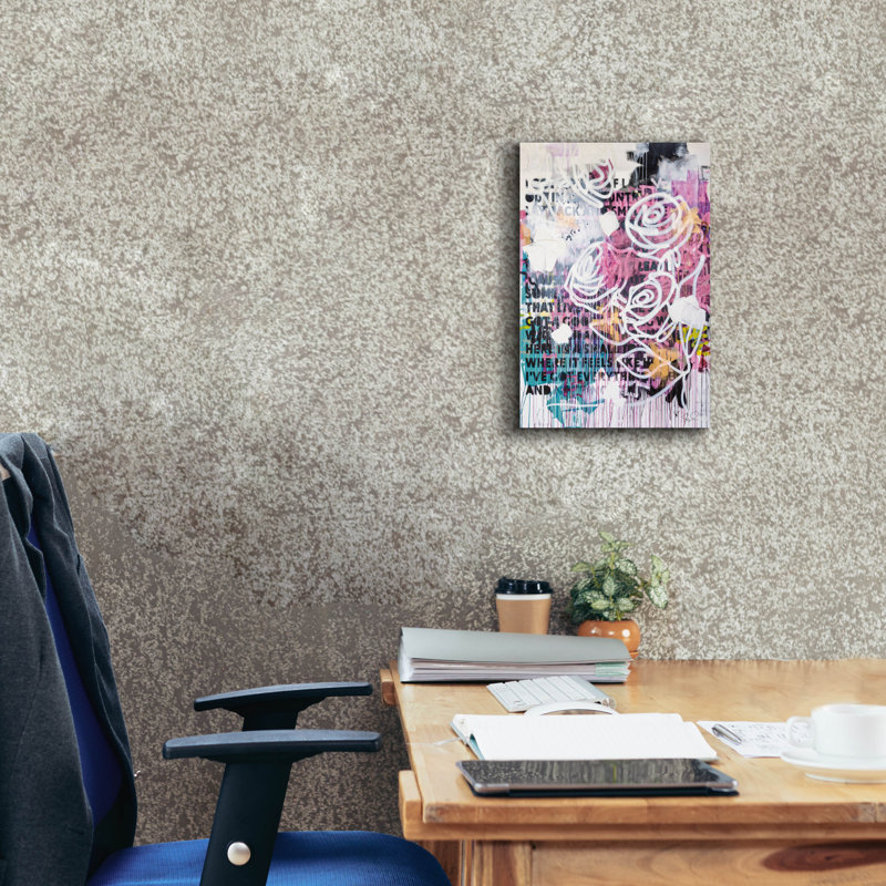  «Ive Got Everything V2 Pink» par Kent Youngstrom, art mural sur toile, 12 po x 18 po, H 18 po x l 12 po