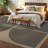 Modern Easy Jute Machine Washable Area Rug Outdoor Rug with Non-Slip Backing for Patio, Backyard and Indoor-381301788