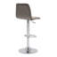 Lamboro bar stools Swivel Upholstered Velvet Adjustable Height Bar Stool with Steel Frame-601032455