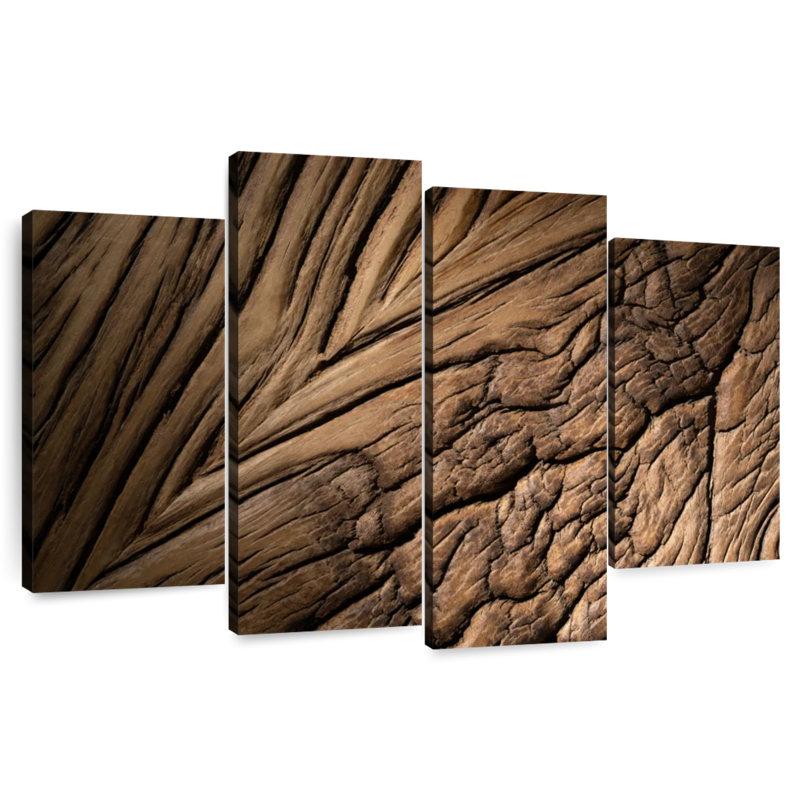 Harnek Wrinkled Tree Bark, 27" H x 43" W