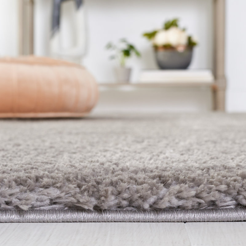 Machine Woven Grey Indoor Rug, Rectangle 152 x 213cm