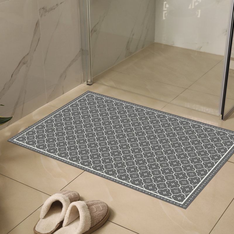 Davanti Vinyl Floor Mat - Mediterranean Collection, Rectangle 2' x 3'