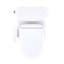 Toilette allongée une pièce à hauteur universelle 1,28 GPF avec CEFIONTECT, coton blanc TOTO Aurora WASHLET + 62 - MW6863346CEFG # 01