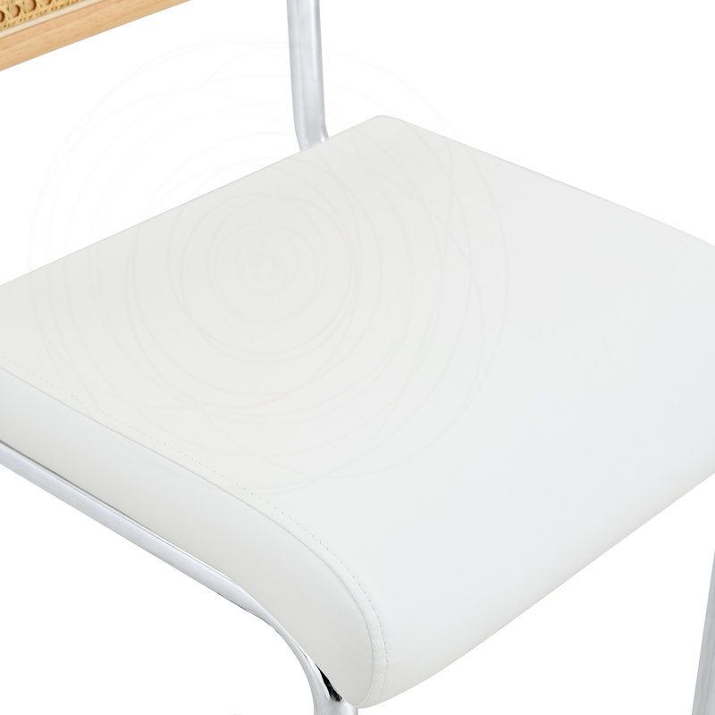 Combinaison de chaise de bar en polyuréthane avec rangement, 5