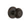 Grandeur Georgetown Rosette Single Dummy with Parthenon Door Knob