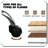 Heated Massage Office Chair Reclining Adjustable Height Footrest Swivel Wheels-1364255430