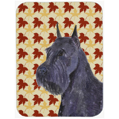 East Urban Home Schnauzer Giant Portrait Glass Cutting Board