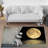 Floral Motif Non Woven Soft Printed Rug Perfect for Adding a Touch of Elegance to Your Home Decor-114334049