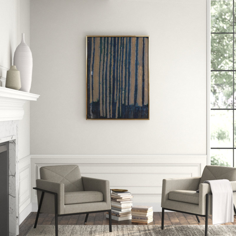 Turquoise Backlif Painting