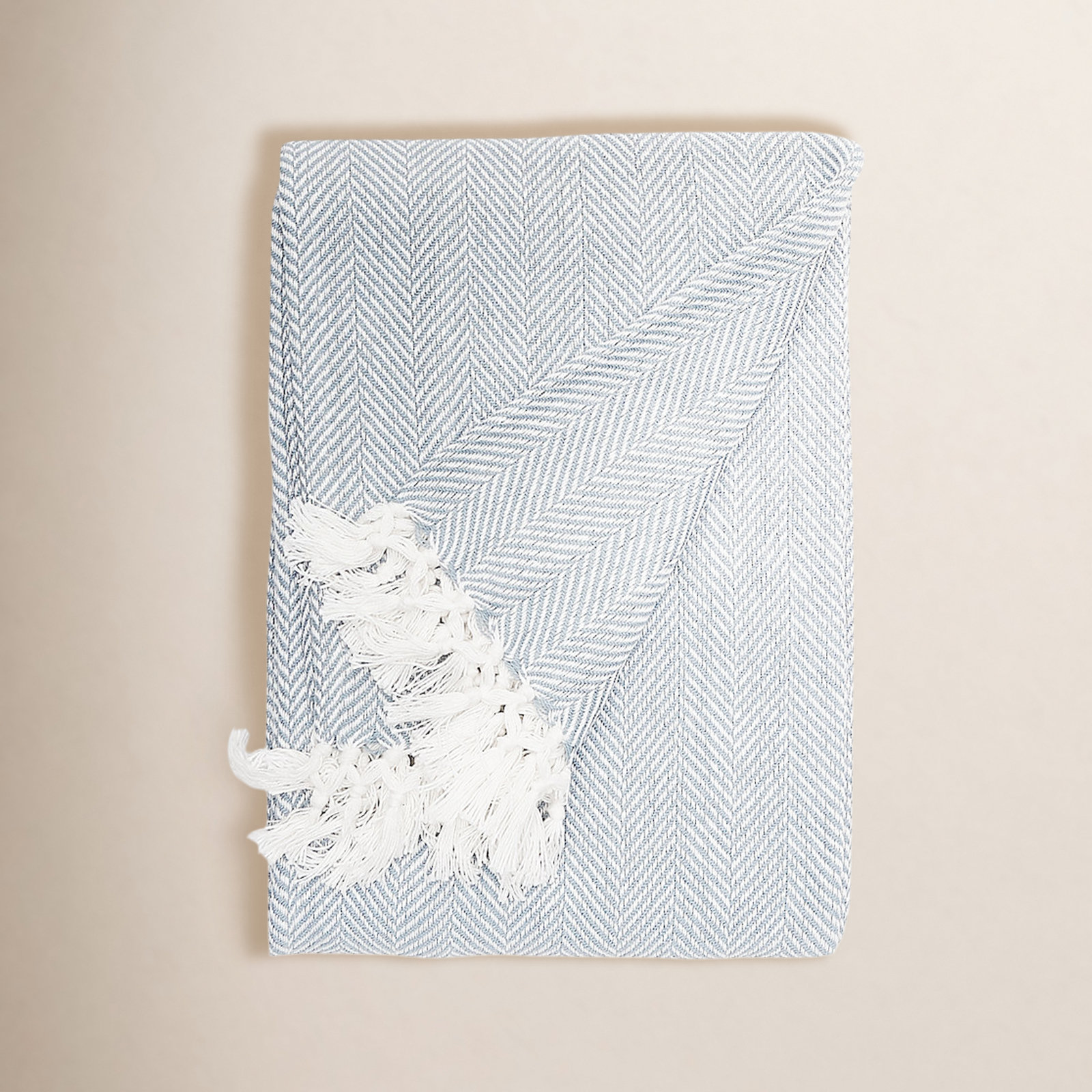 Lilith Fredericktown Cotton Throw, Fog