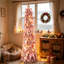 Arbre de Noël escamotable 5 pi avec 50 lumières, arbres de Noël pliables artificiels avec sommet d'arbre, arbre de Noël pré-éclairé avec guirlandes de Noël pour les décorations de Noël intérieures et extérieures-1876112028