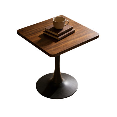 Mid Century Modern Square Dining Table With Tulip Pedestal Base