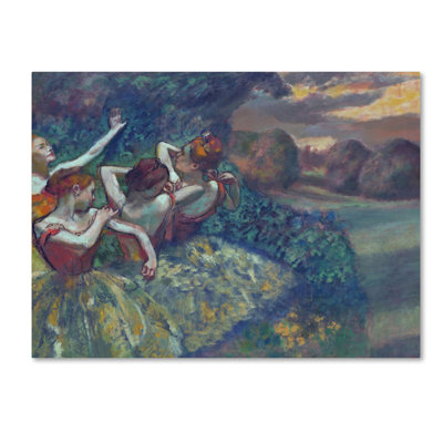 " Four Dancers 1899 " by Edgar Degas