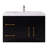 Hebersham 35.44'' Single Bathroom Vanity with Acrylic Top-1964360979