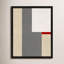 Slice of Red 2 by Robert Kamnatnik - Framed Wall Art-1408092221-1408092223