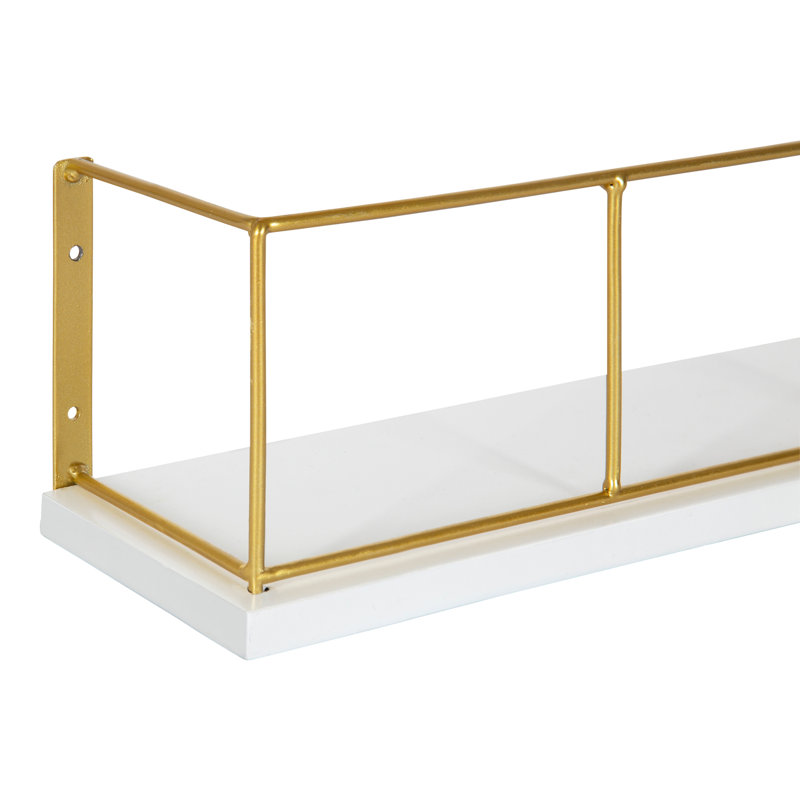 Cazeau 2 Piece Floating Shelf