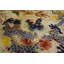 Ivory Background Antique Artistic Chinese Dragon Design Silk Rug