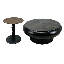 Ensemble de tables basses gigognes 2 tiroirs