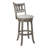 Beecroft Swivel Upholstered Counter Stool with Solid Wood Frame-1126740381