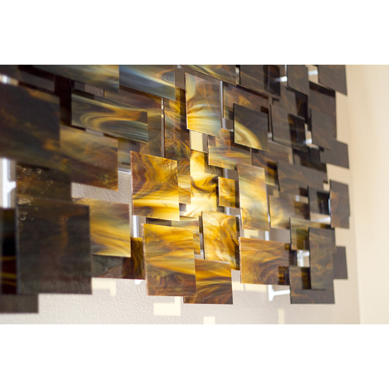 Cosmos Handmade Wall Decor, 44" H x 71" W x 4" D