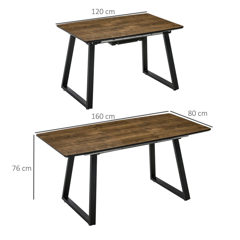 Anelisa Metal Base Dining Table