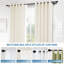 Tringle à rideaux double réglable Lipsey-1723942636-1723942637