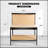 63" Tools Cabinet Working Tables Workbench Tool Storage Workshop Table with Drawers and Pegboard